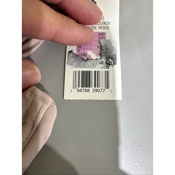 Skarlett Blue NWT Entice Lace Side Support Balconette Bra Romance 38D - Picture 6 of 6